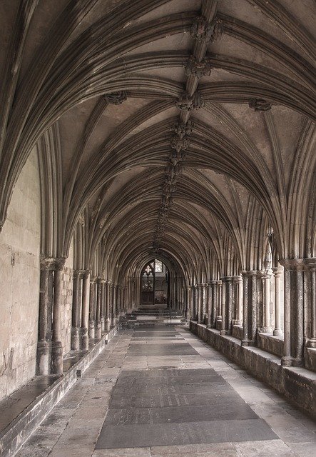 Free download Norwich Cathedral Cloister -  free photo or picture to be edited with GIMP online image editor
