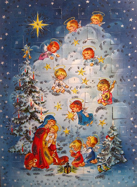 Free download nostalgic adventskalender advent free picture to be edited with GIMP free online image editor