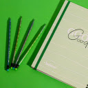 Notebook and pencils  screen for extension Chrome web store in OffiDocs Chromium