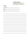 온라인 LibreOffice 또는 온라인 OpenOffice Desktop을 사용하여 편집할 수 있는 Notes 1 Microsoft Word, Excel 또는 Powerpoint 템플릿 무료 다운로드