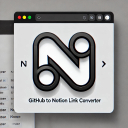 Notion Id Linker for GitHub  screen for extension Chrome web store in OffiDocs Chromium