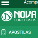 Nova Concursos  screen for extension Chrome web store in OffiDocs Chromium