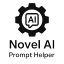 NovelAI Prompt Helper  screen for extension Chrome web store in OffiDocs Chromium