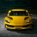 Novitec Ferrari 296 GTB N Largo Wallpapers New Tab  screen for extension Chrome web store in OffiDocs Chromium