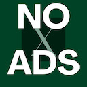 noXads Hide Twitter ads Twitter (x.com) Ad Blocker  screen for extension Chrome web store in OffiDocs Chromium