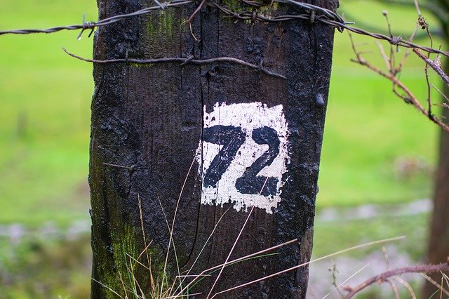Free download Number 72 Post Canal -  free photo or picture to be edited with GIMP online image editor