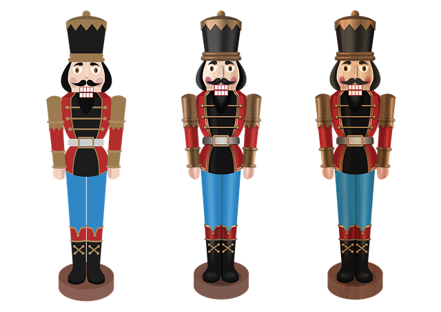 Free download Nutcracker Christmas Figurine -  free illustration to be edited with GIMP free online image editor