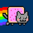 Nyan Rainbow Cat Cool Wallpapers New Tab  screen for extension Chrome web store in OffiDocs Chromium