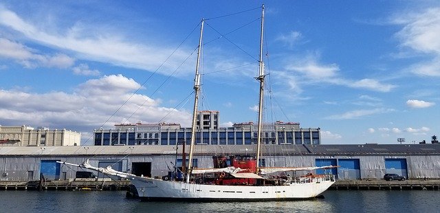 Free download Nyc Red Hook Ship -  free photo or picture to be edited with GIMP online image editor