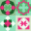 NYT Tiles Game  screen for extension Chrome web store in OffiDocs Chromium