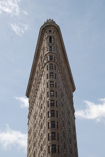 Téléchargement gratuit Ny Usa Flatiron - photo ou image gratuite à éditer avec l'éditeur d'images en ligne GIMP