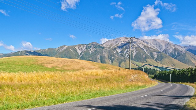 Free download nz new zealand south island asphalt free picture to be edited with GIMP free online image editor
