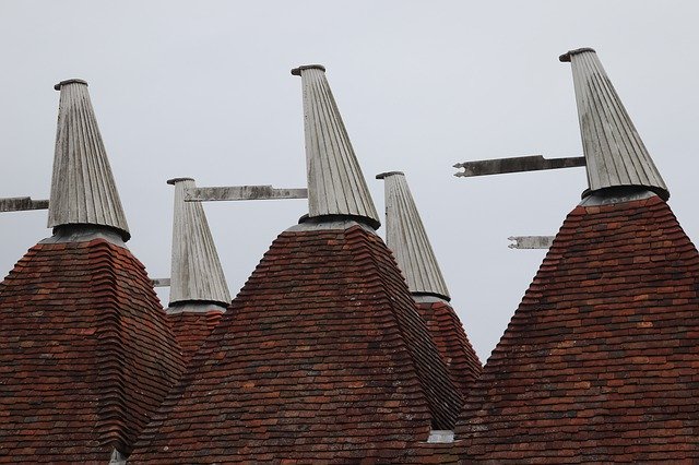 הורדה חינם Oast Building Sissinghurst - תמונה או תמונה בחינם לעריכה עם עורך התמונות המקוון GIMP