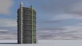 Free download Oberhausen Gasometer Art -  free video to be edited with OpenShot online video editor