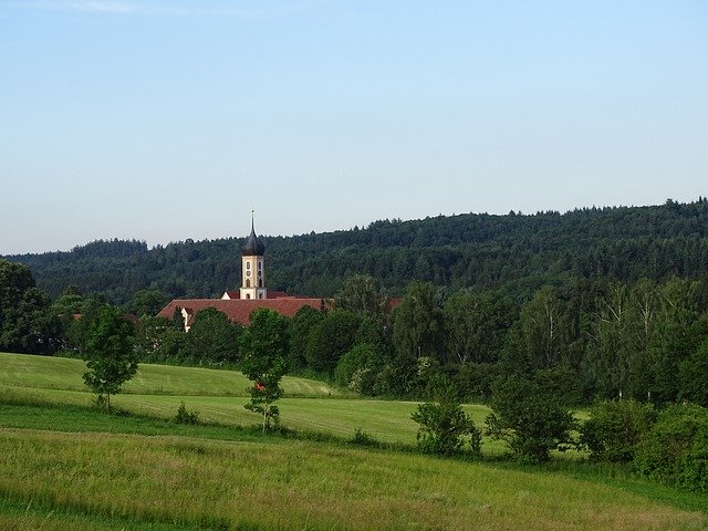 Free download Oberschönenfeld Abbey Building -  free photo or picture to be edited with GIMP online image editor