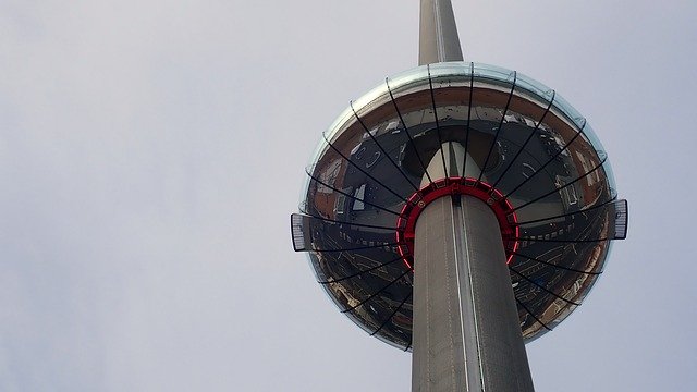 Muat turun percuma Menara Pemerhatian I360 Seafront - foto atau gambar percuma untuk diedit dengan editor imej dalam talian GIMP