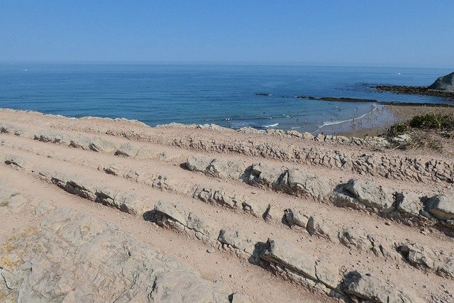 Free download ocean geological strata flysch route free picture to be edited with GIMP free online image editor