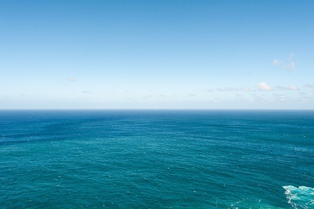 הורדה חינם Ocean Hawaii Blue - תמונה או תמונה בחינם לעריכה עם עורך התמונות המקוון GIMP