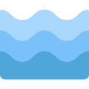 Oceans Edge Cascade  screen for extension Chrome web store in OffiDocs Chromium