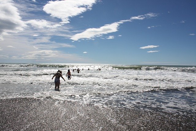 הורדה חינם Ocean Swimming Summer - תמונה או תמונה בחינם לעריכה עם עורך התמונות המקוון GIMP