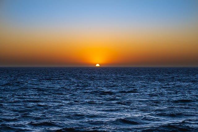 Free download ocean waves sunset coral bay free picture to be edited with GIMP free online image editor