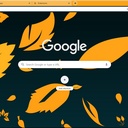 October yellow leaves  screen for extension Chrome web store in OffiDocs Chromium