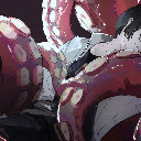 Octopus Devil Chainsaw Man Anime Theme  screen for extension Chrome web store in OffiDocs Chromium