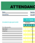 Free download Official Sign-in Attendance Sheet Template DOC, XLS or PPT template free to be edited with LibreOffice online or OpenOffice Desktop online