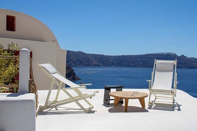 Descarga gratuita Oia Santorini Grecia - foto o imagen gratuita para editar con el editor de imágenes en línea GIMP