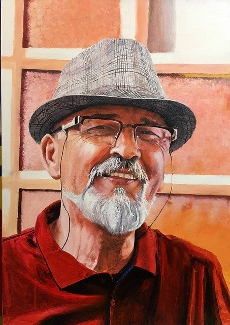 Free download Oil Painting Pictures Portrait -  free illustration to be edited with GIMP free online image editor
