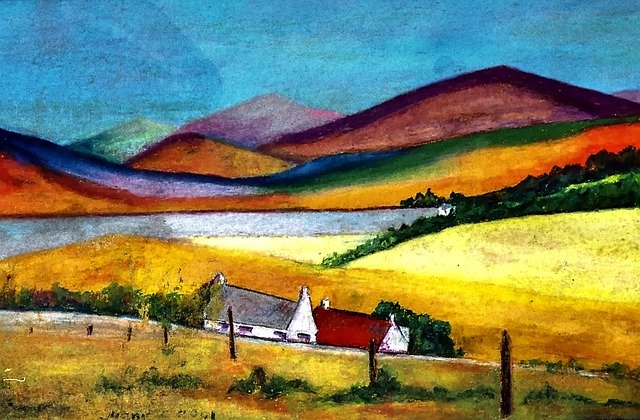 Free download Oil Pastel Artwork Paper -  free illustration to be edited with GIMP free online image editor