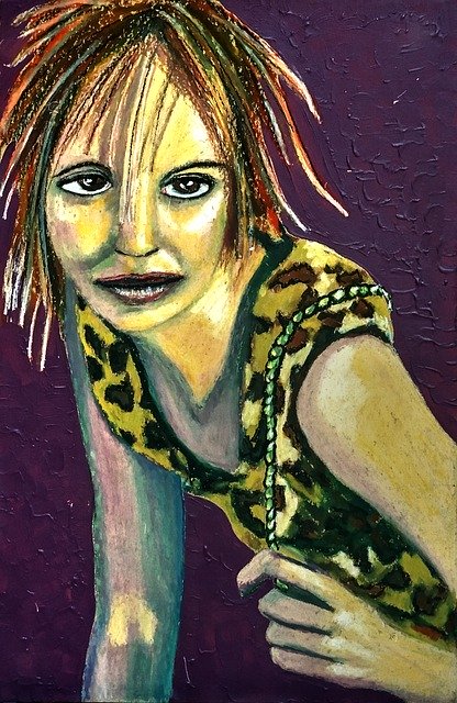Free download Oil Pastel Paper Artwork -  free illustration to be edited with GIMP free online image editor