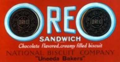 Free download Old advertisement for Oreos free photo or picture to be edited with GIMP online image editor