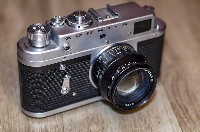 Unduh gratis Old Camera Zorki - foto atau gambar gratis untuk diedit dengan editor gambar online GIMP
