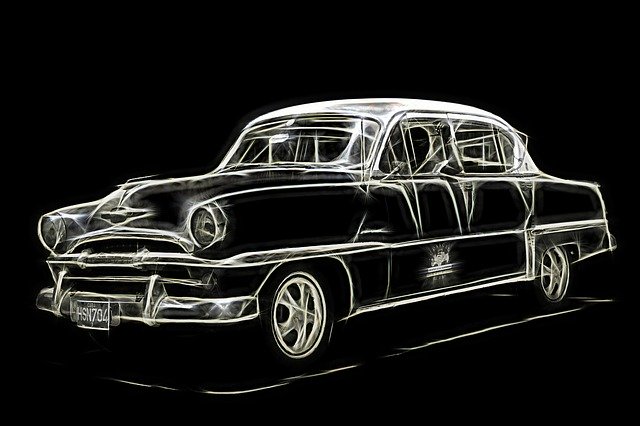 Free download Old Car Historically Auto -  free illustration to be edited with GIMP free online image editor