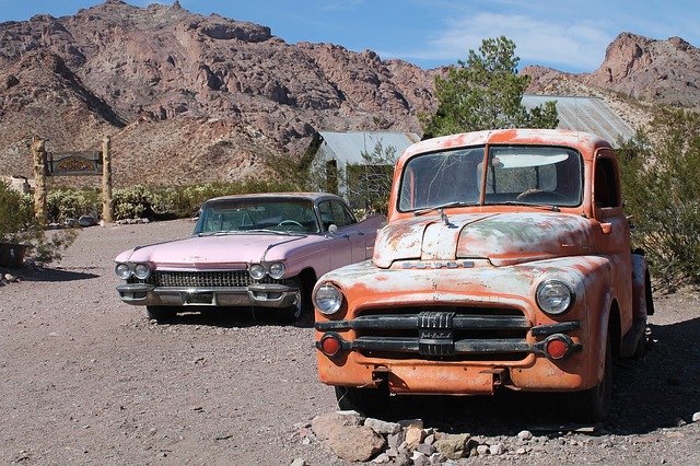 Free download Old Car Rusty Usa -  free photo or picture to be edited with GIMP online image editor