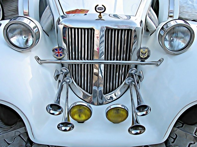 Free download Old Car Veteran Oldtimer -  free illustration to be edited with GIMP free online image editor