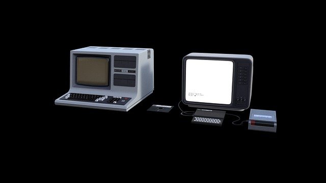 Free download old computer 8bit technology retro free picture to be edited with GIMP free online image editor