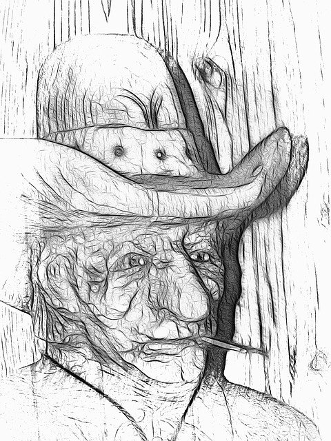 Free download Old Man Cowboy Art -  free illustration to be edited with GIMP free online image editor
