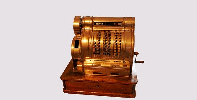 Unduh gratis Old Retro Cash Machines - foto atau gambar gratis untuk diedit dengan editor gambar online GIMP