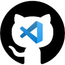 פתח את GitHub במסך VS Code עבור הרחבה של חנות האינטרנט של Chrome ב-OffiDocs Chromium