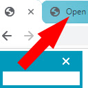 Open pop up as tab  screen for extension Chrome web store in OffiDocs Chromium