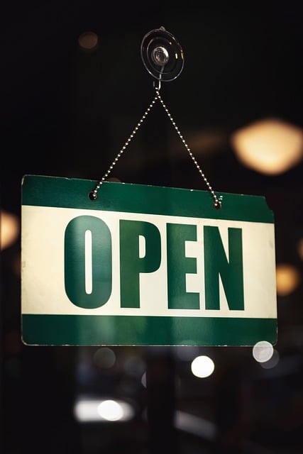 Free download open sign signage window store free picture to be edited with GIMP free online image editor