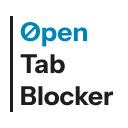 Open Tab Blocker  screen for extension Chrome web store in OffiDocs Chromium