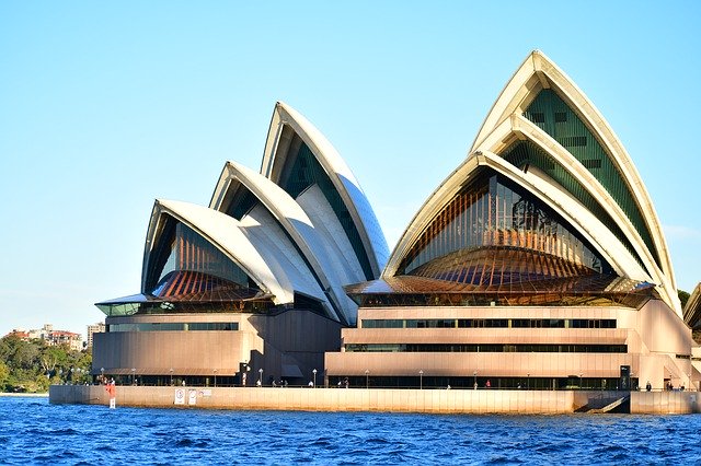 Free download Opera House Unique Architecture -  free photo or picture to be edited with GIMP online image editor
