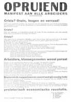 Free download Opruiend manifest aan alle arbeiders free photo or picture to be edited with GIMP online image editor