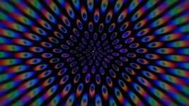 Free download Optical Illusion Dots Peacock -  free video to be edited with OpenShot online video editor