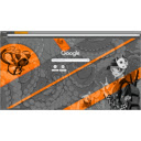 Orange anime  screen for extension Chrome web store in OffiDocs Chromium