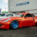 orange red car  screen for extension Chrome web store in OffiDocs Chromium