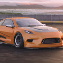 Orange Sports Car Theme: Bold, Dynamic, and Energizing  screen for extension Chrome web store in OffiDocs Chromium